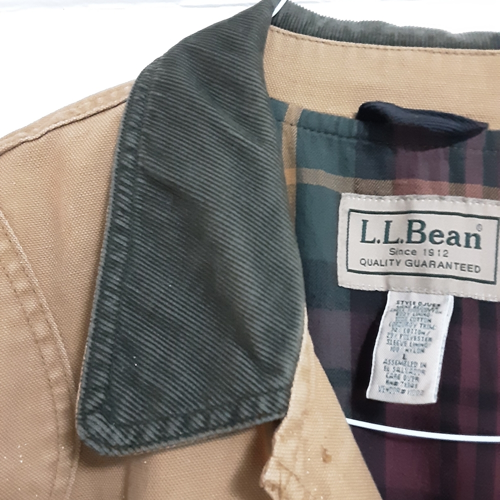 L.L. Bean Field Coat Size Large - image 5